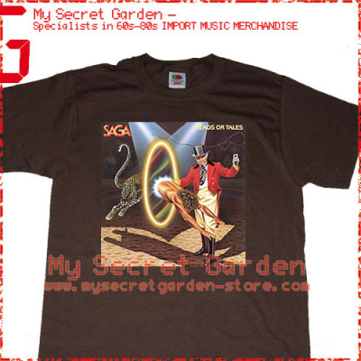 Saga - Heads or Tales T Shirt  Saga - Heads or Tales T Shirt